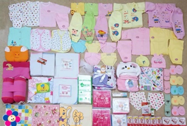 Set đồ sơ sinh theo yêu cầu của khách