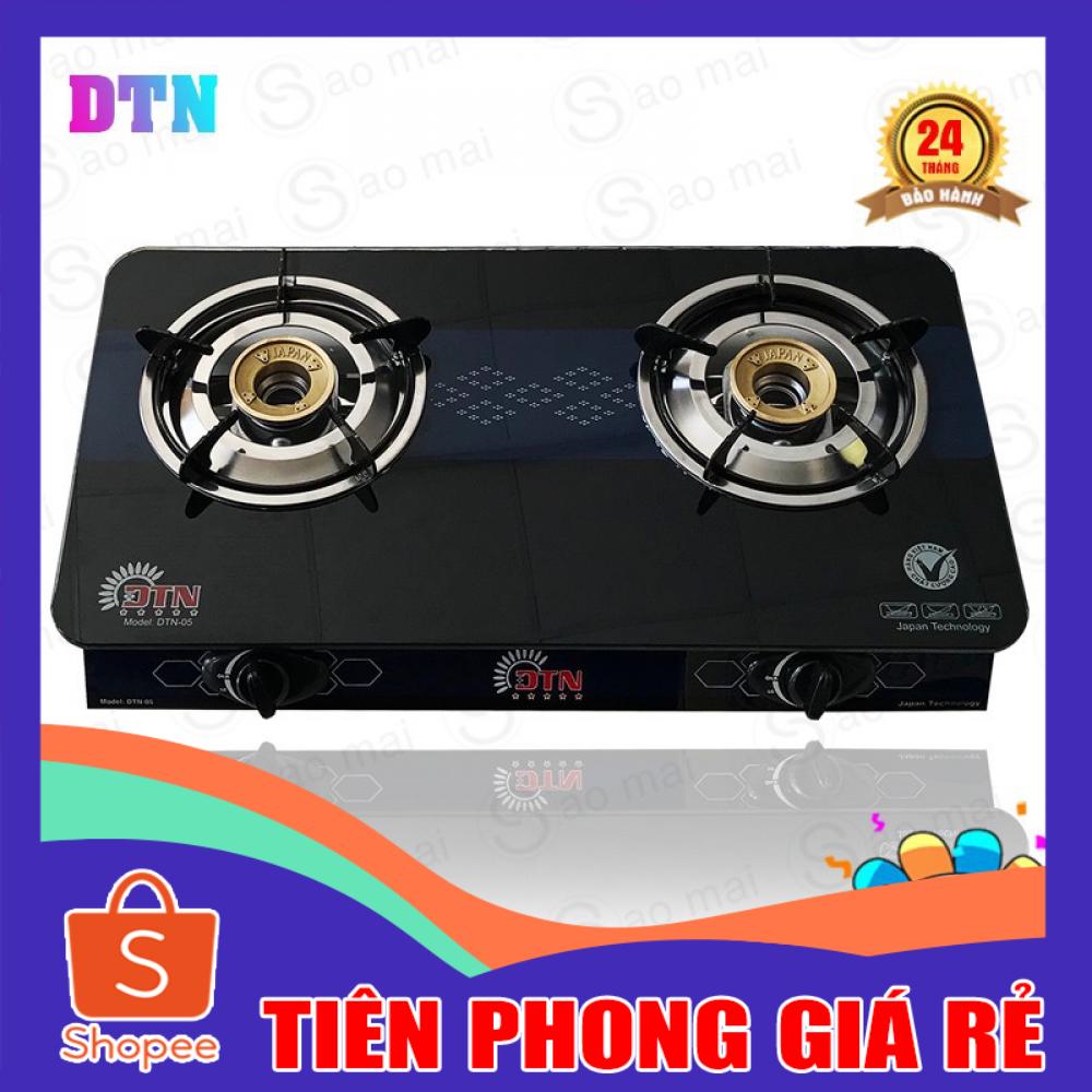 [ GIÁ RẺ ] { XẢ KHO } BẾP GA ĐÔI KÍNH CƯỜNG LỰC TIẾT KIỆM GA DTN 05