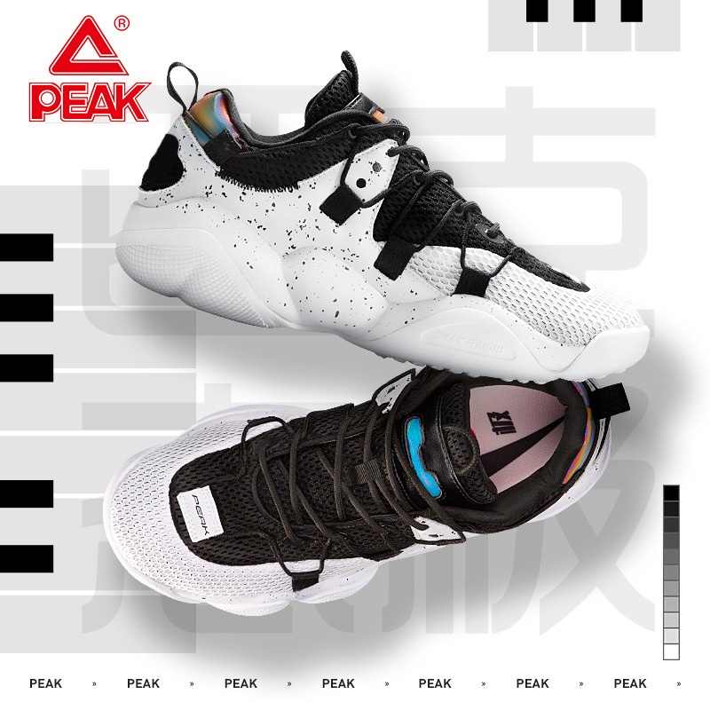 [XẢ HÀNG LẺ SIZE 35 38] Giày Sneaker Thể Thao Nữ Chính Hãng PEAK Taichi Sound Wave E02758E