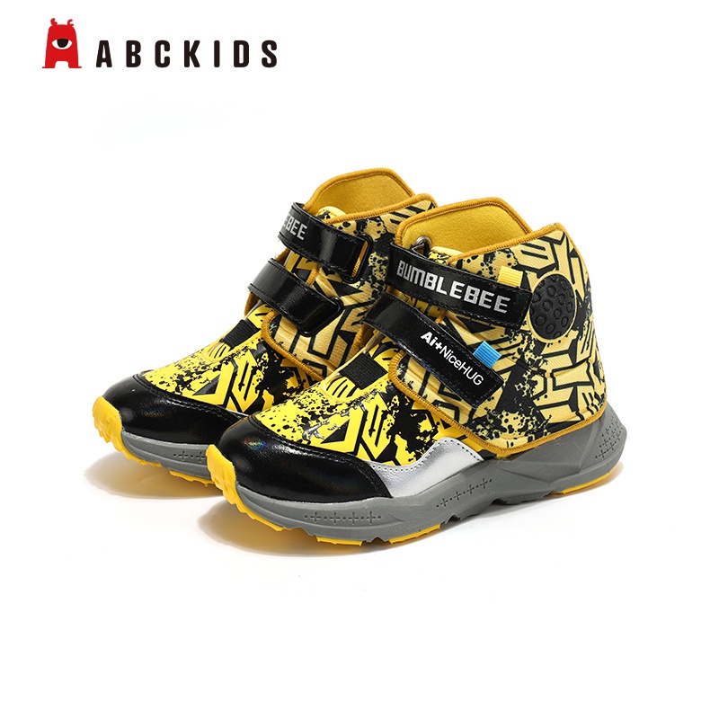 ABCKISD Children's summer boys' sports shoes Big children's summer new Transformers joint student basketball shoes