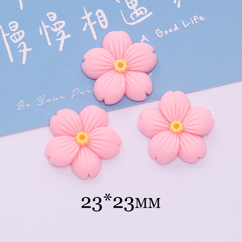 Bộ 10 Ghim Cài Áo Trang Trí Hình Hoa Anh Đào Xinh Xắn