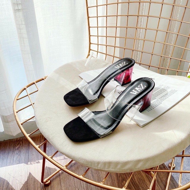 Guốc nữ Hai quai trong lên chân cực xinh siêu hot trend 2020