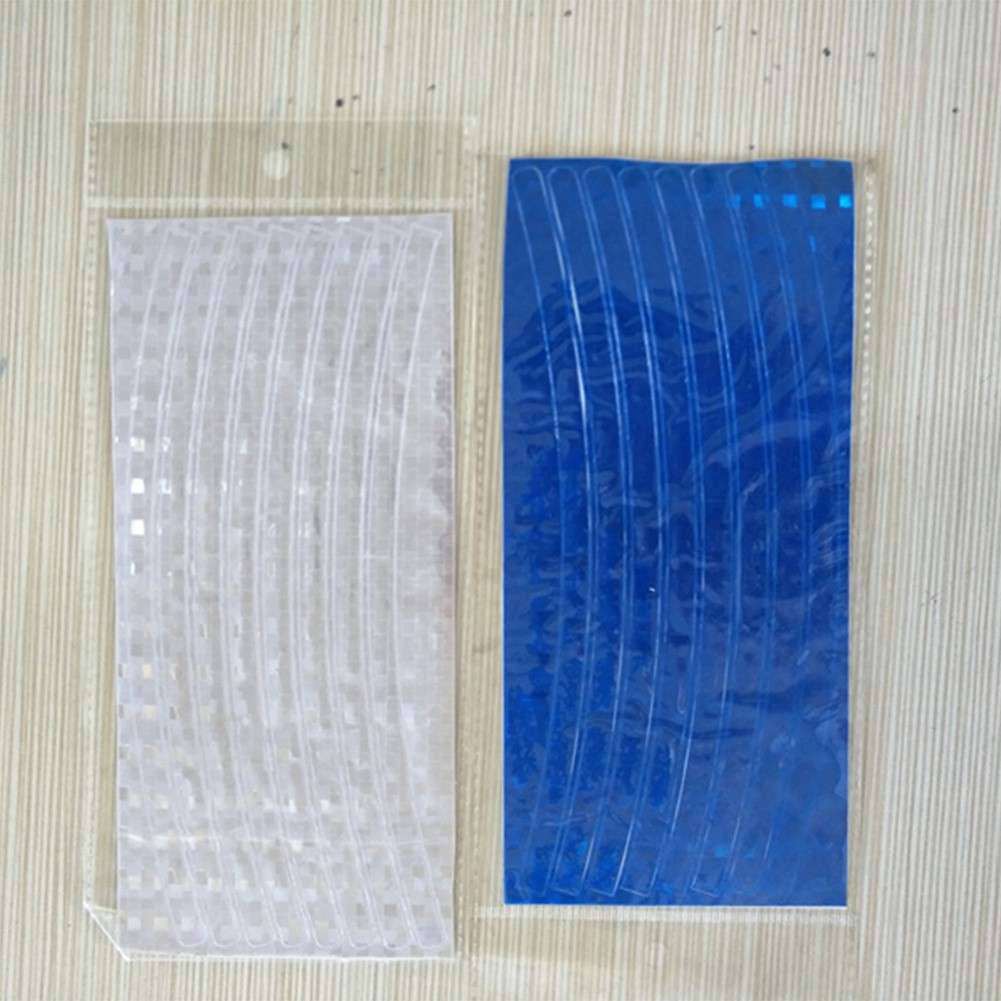 1 mảnh xe đạp đi xe đạp xe đạp bánh xe nói phản chiếu hình dán phản chiếu