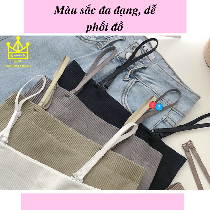 Áo ống có sẵn mút 2 lớp dáng coptop chất vải gân tăm áo bra quây màu trơn dạo phố đi biển Gym Yoga đều xinh Mã HD002