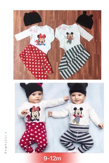Set bộ 3 chi tiết bé trai bé gái