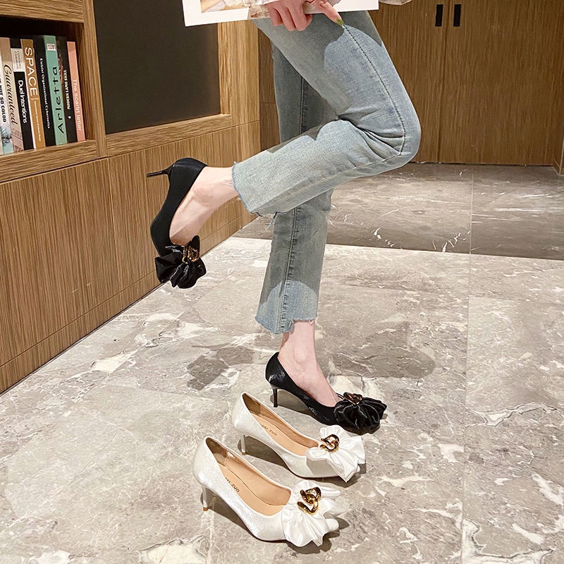 Giày cao gót thiết kế độc đáo sang trọng cho nữ