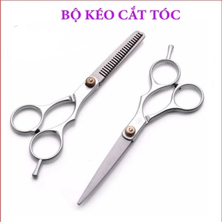 Kéo cắt và tỉa tóc, Bộ kéo cắt tóc và kéo cắt tỉa tóc, Combo kéo cắt tóc