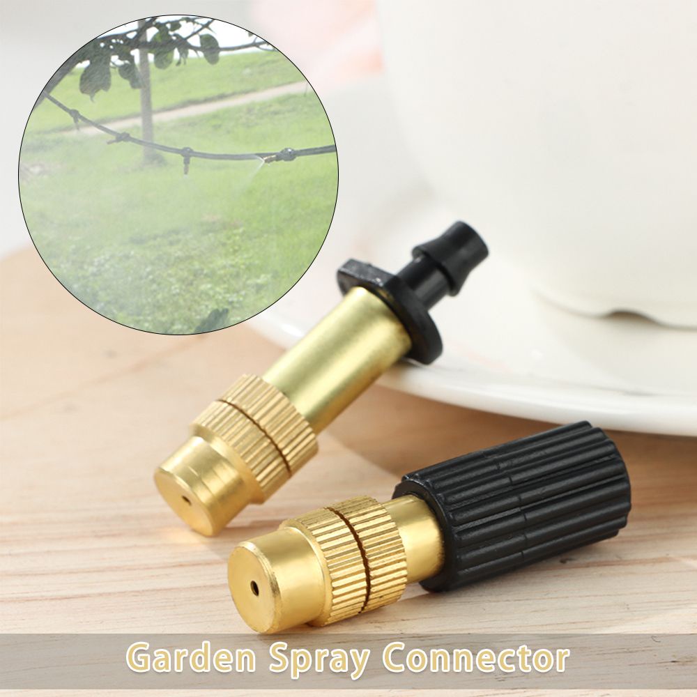 Vòi phun nước tưới cây bằng đồng thau tùy chỉnh tiện dụng cho nhà kính