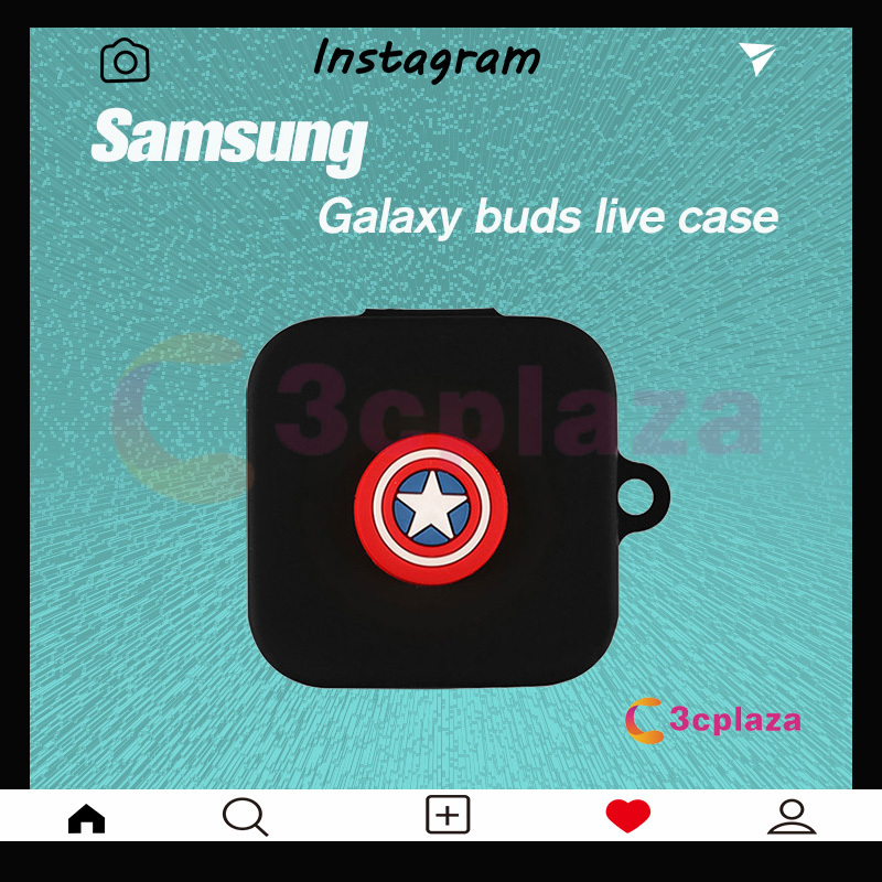 Vỏ bảo vệ hộp sạc tai nghe không dây Samsung Galaxy Buds Live/Buds Pro/Buds 2 bằng silicon mềm chống bụi SXL01