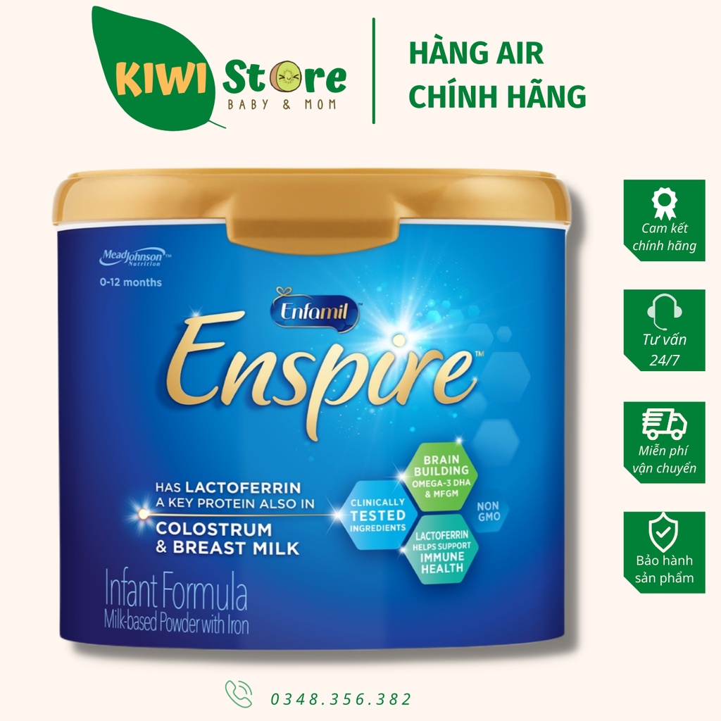 Sữa bột Enfamil Enspire Mỹ hộp 204gr/581gr