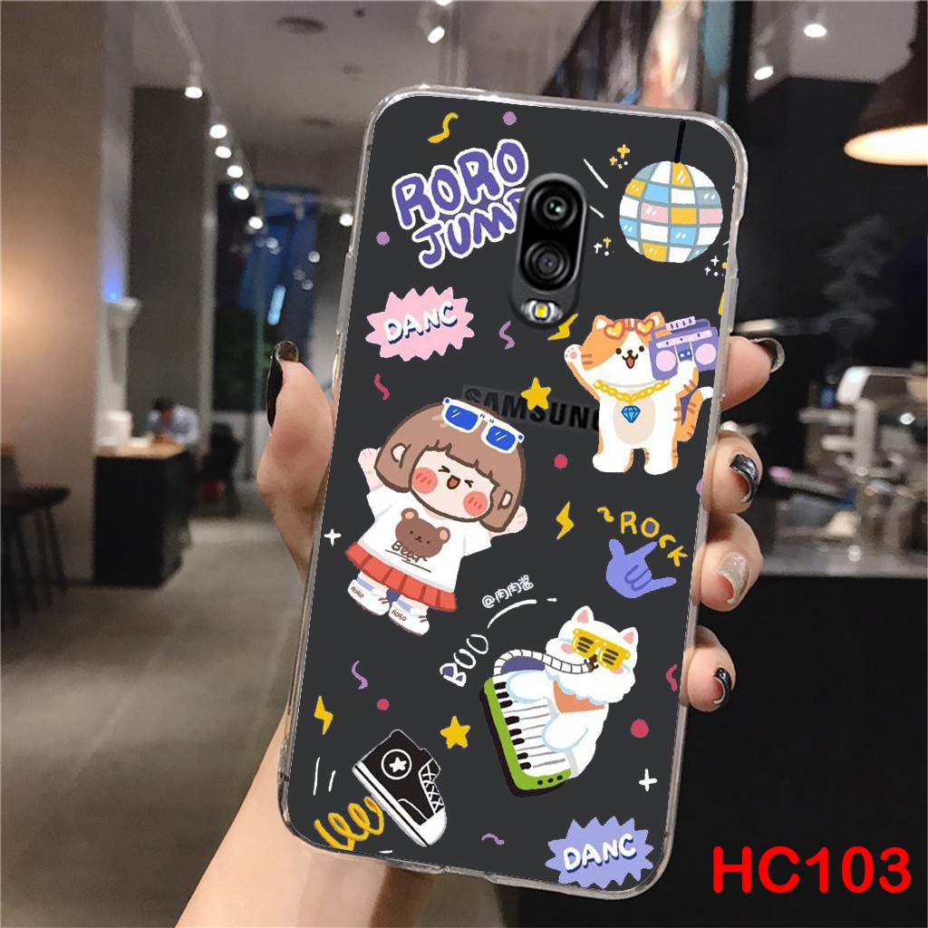 Ốp lưng điện thoại Samsung J7 Plus / J7 Pro - ốp dẻo in hình tách nền siêu đẹp , chất lượng cao