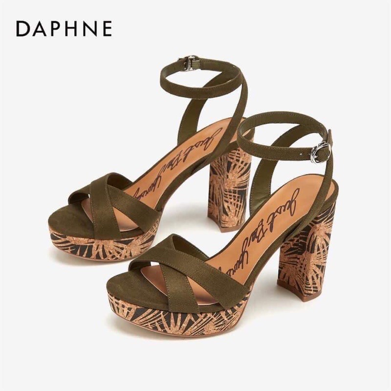 Giày cái gót Daphne đẹp chuẩn hịn size37