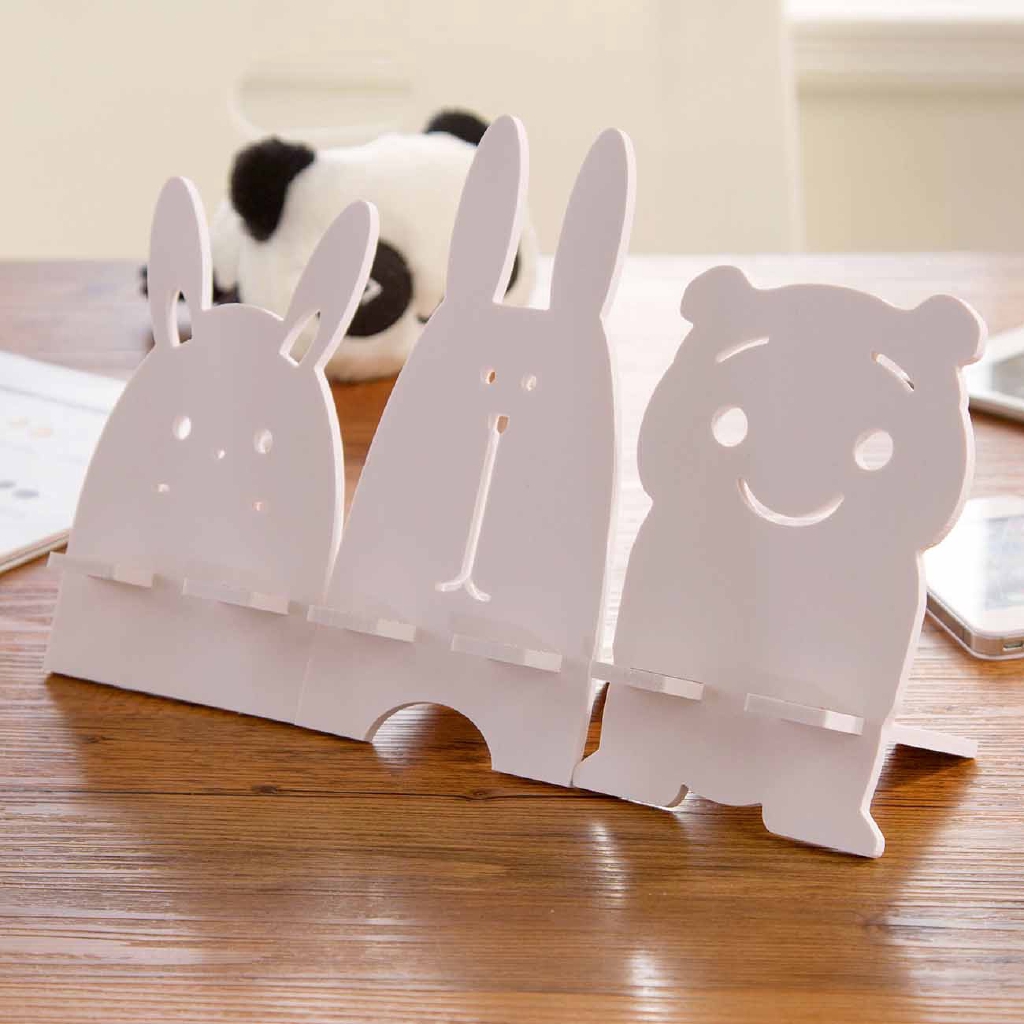 Giá đỡ điện thoại bằng gỗ hình động vật đáng yêu | BigBuy360 - bigbuy360.vn