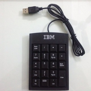 Bàn phím số IBM dùng cho kế toán, nhập dữ liệu số