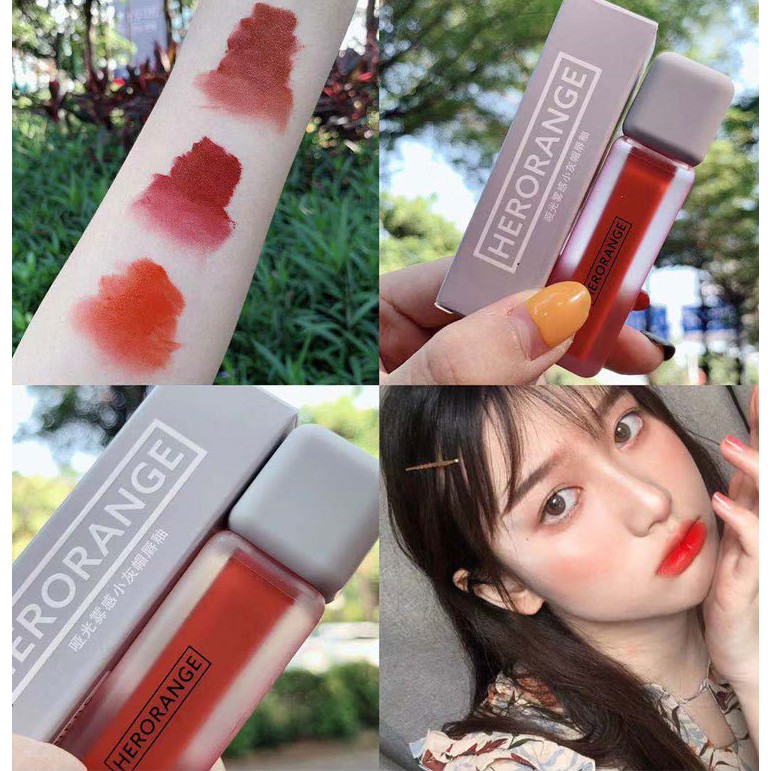 [Hàng mới về] Son Môi Trang Điểm Màu Nhung Mượt Mà Xinh Xắn Cho Nữ | BigBuy360 - bigbuy360.vn