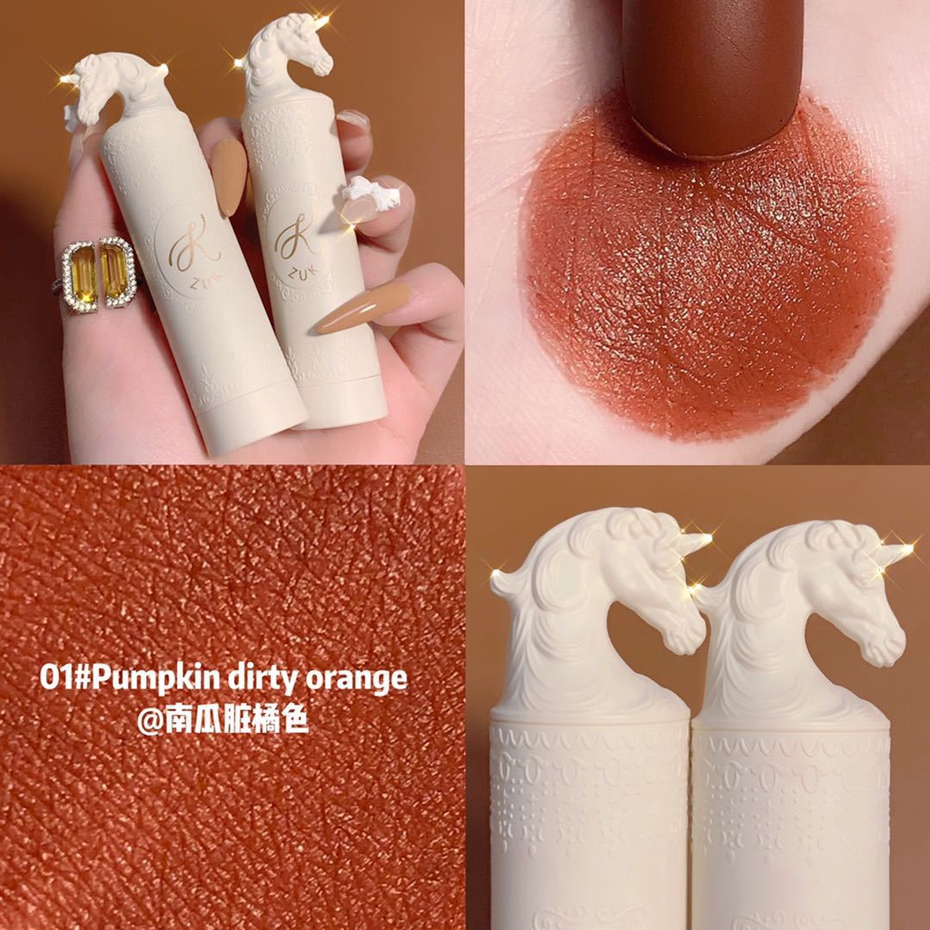 (Hàng Mới Về) Son Môi Zukunicorn Màu Nhung Lì Dưỡng Ẩm Không Dễ Phai | BigBuy360 - bigbuy360.vn