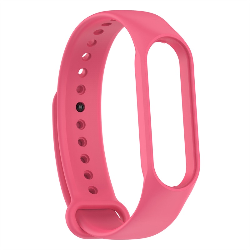 Dây Đeo Thay Thế Chất Liệu Silicon Màu Trơn Cho Xiaomi Mi Band 7 / 6 / 5 / 4 / 3 miband3 miband4 miband5 miband6 miband7