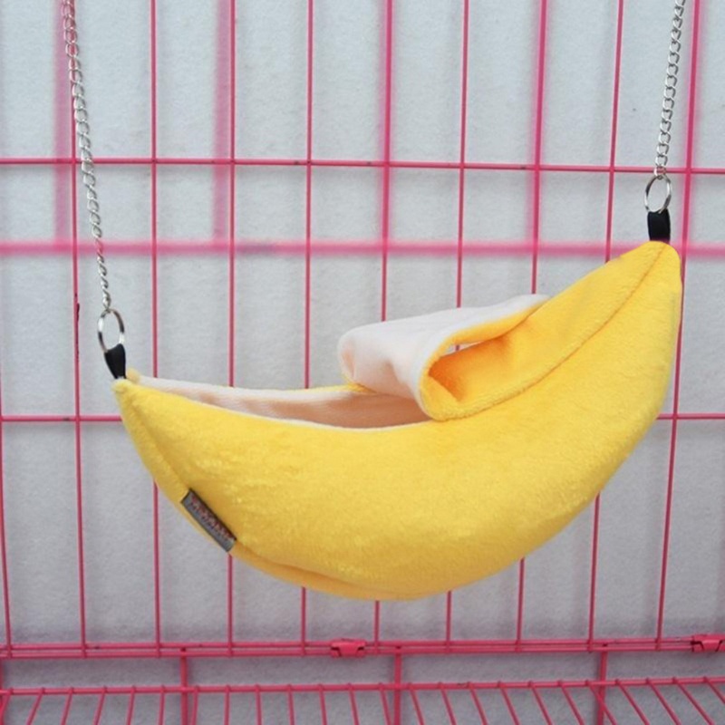 Võng Treo Hình Trái Chuối / Sóc / Chuột Lang / Guinea / Chuối Dễ Thương