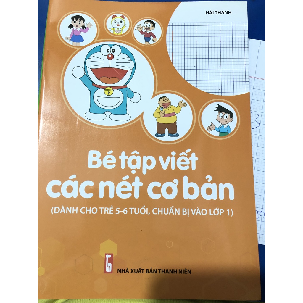 Sách - combo 4 cuốn Bé tập viết, bé học toán (Dành cho trẻ 5-6 tuổi, chuẩn bị vào lớp 1) (4 cuốn)