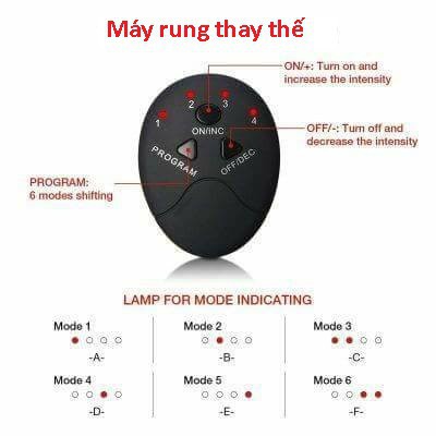 Bộ 2 máy tập giảm mỡ tay và bắp chân -dc2088(2 miếng dán tay chân +2 cục máy)