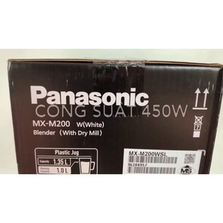[Chính hãng - Bảo hành 1 năm] Máy Xay Sinh Tố Panasonic MX-M200 (450W)