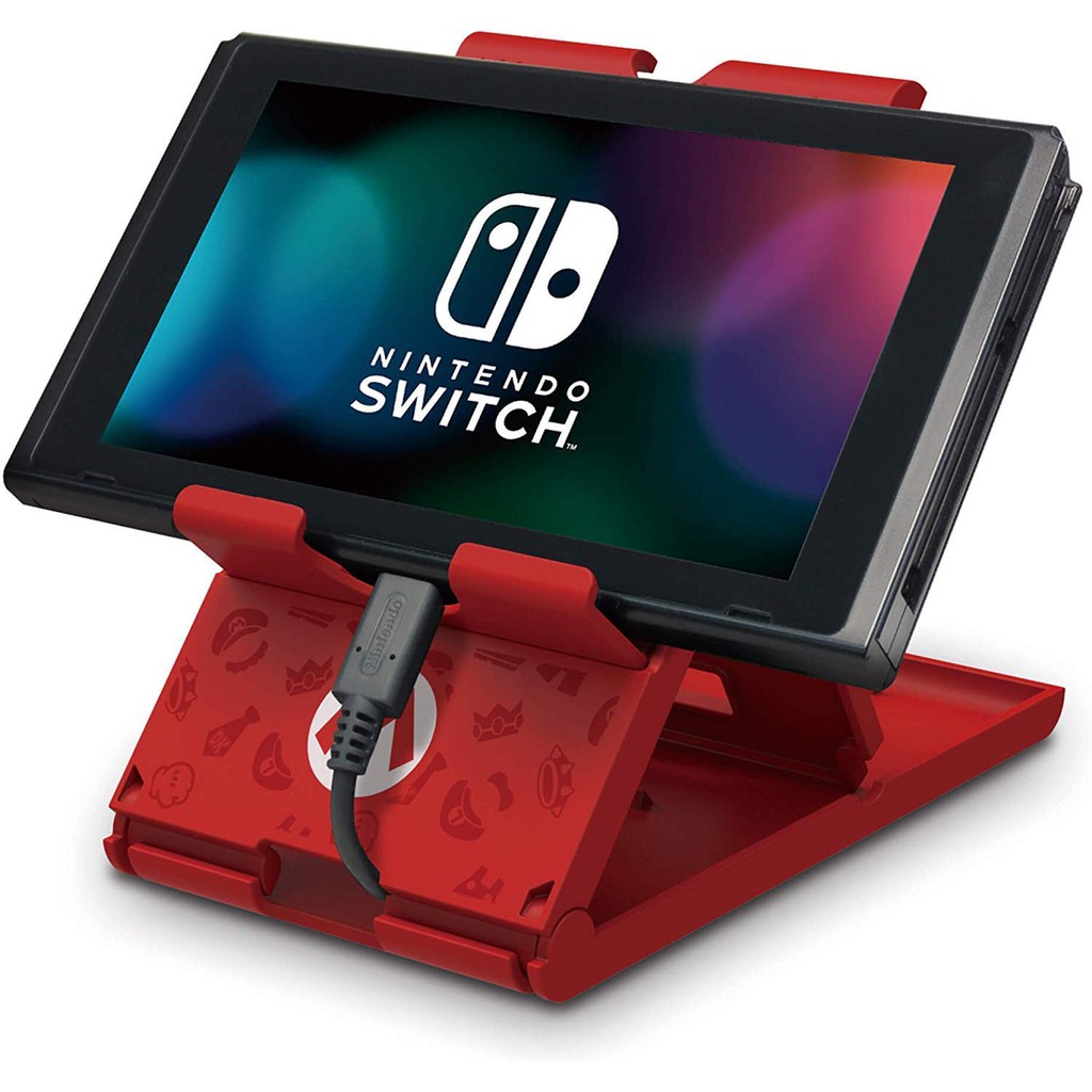 Giá đỡ Nintendo Switch điều chỉnh nhiều góc độ, Đế dựng Nintendo Switch V2, Lite  - hàng chính hãng Hori
