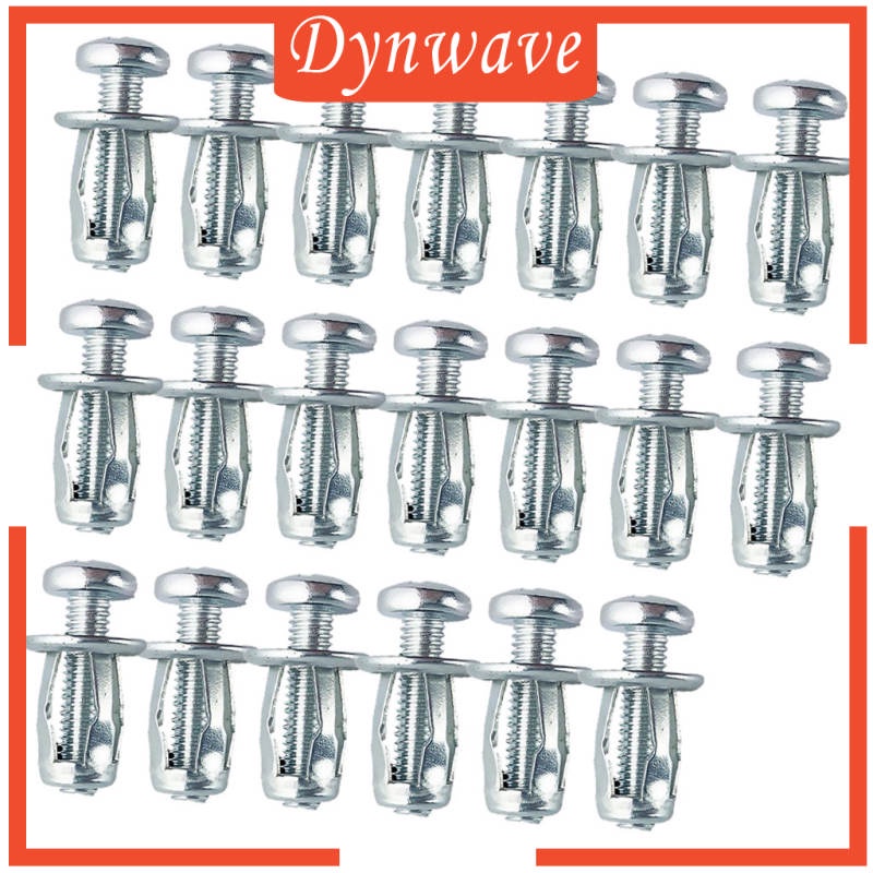Bộ 20 Đai Ốc M5 M6 Thiết Kế Mỏng Tiện Dụng