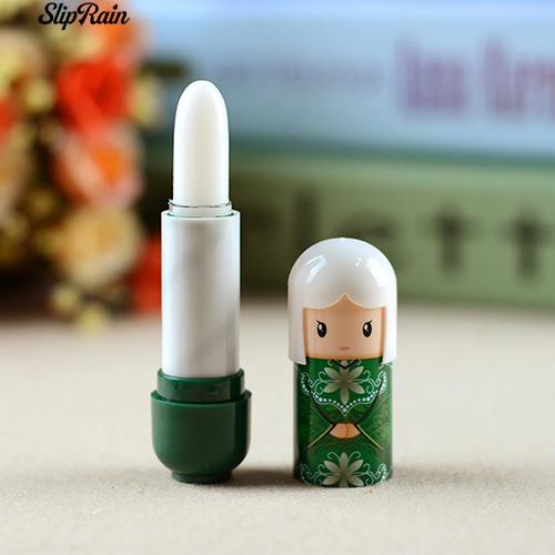 Son dưỡng môi trong suốt dưỡng ẩm tái tạo môi thiết kế vỏ son hình búp bê Nhật Bản độc đáo