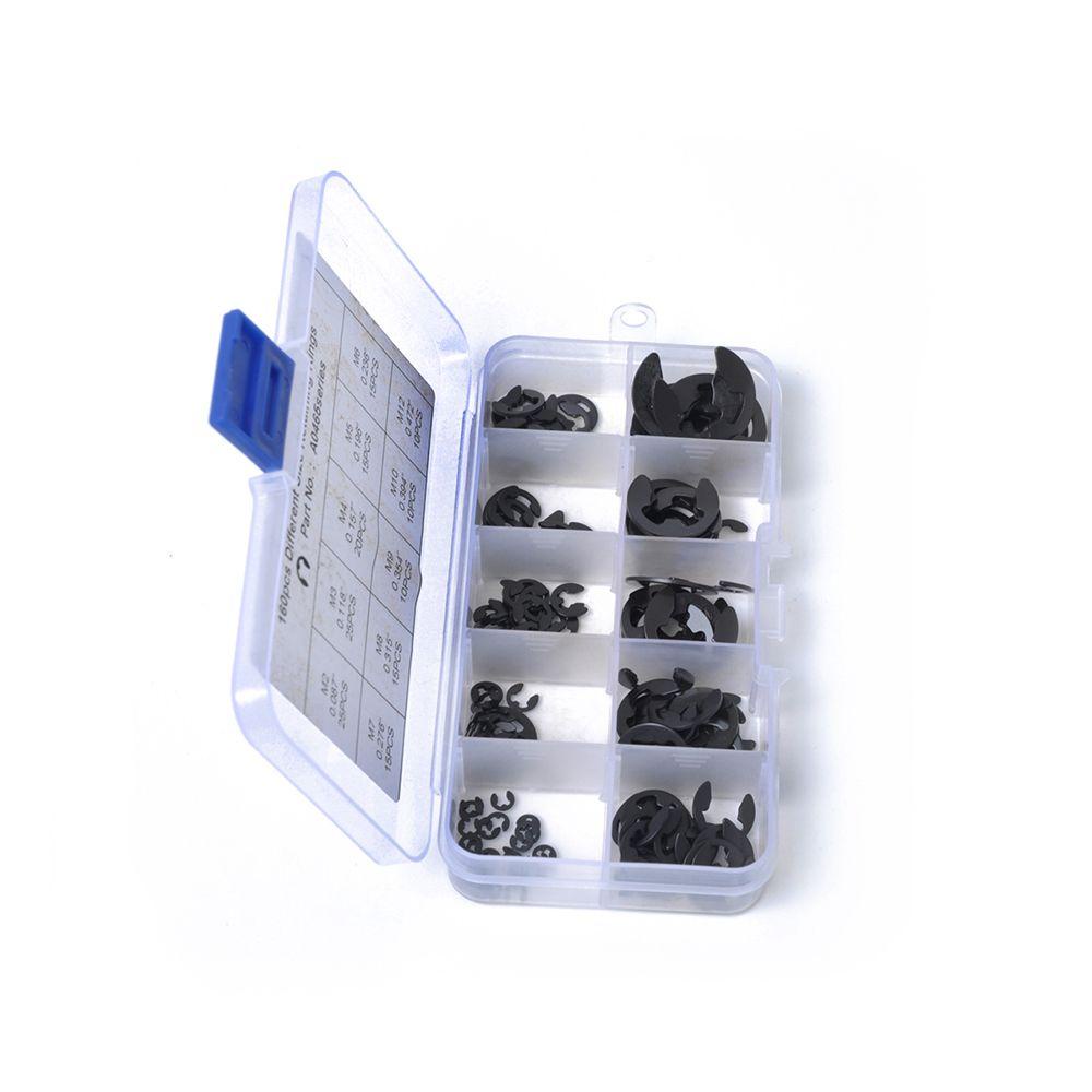 Bộ 160 Vòng Kẹp E-Clip 65Mn Cho Xe Hơi