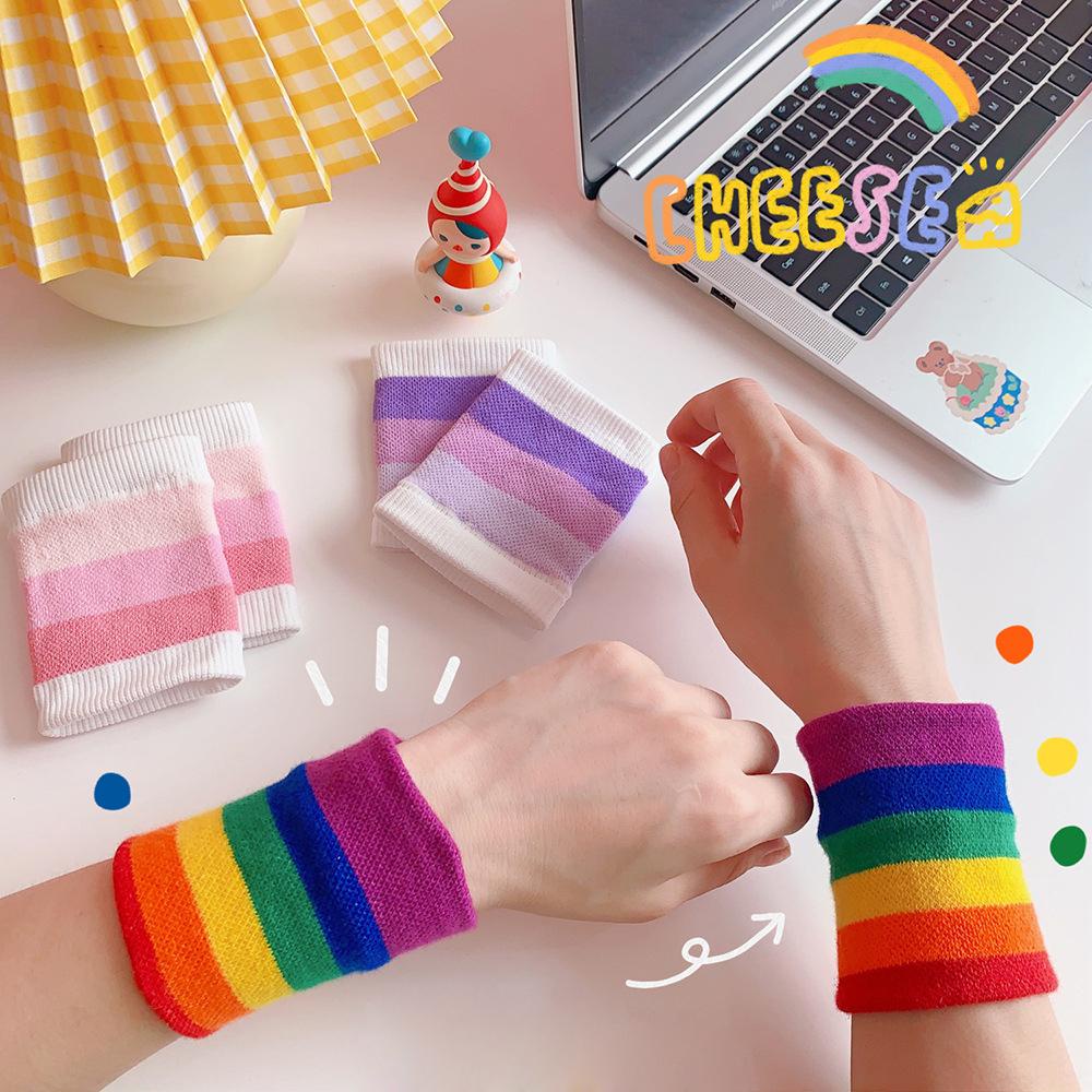 Băng Quấn Cổ Tay Bằng Cotton Thoáng Khí Chuyên Dùng Khi Chạy Bộ / Cầu