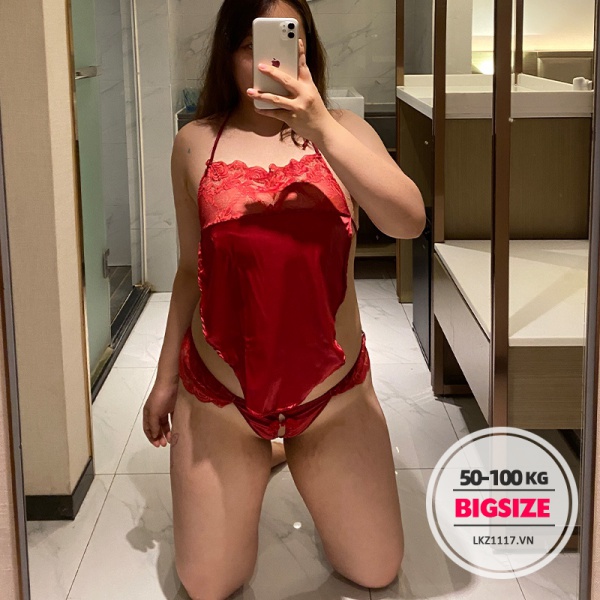 Đồ ngủ sexy gợi cảm ⚡️𝐁𝐈𝐆𝐒𝐈𝐙𝐄⚡️ Bộ đồ lót xuyên thấu hở đáy quyến rũ quảng châu cao cấp | BigBuy360 - bigbuy360.vn