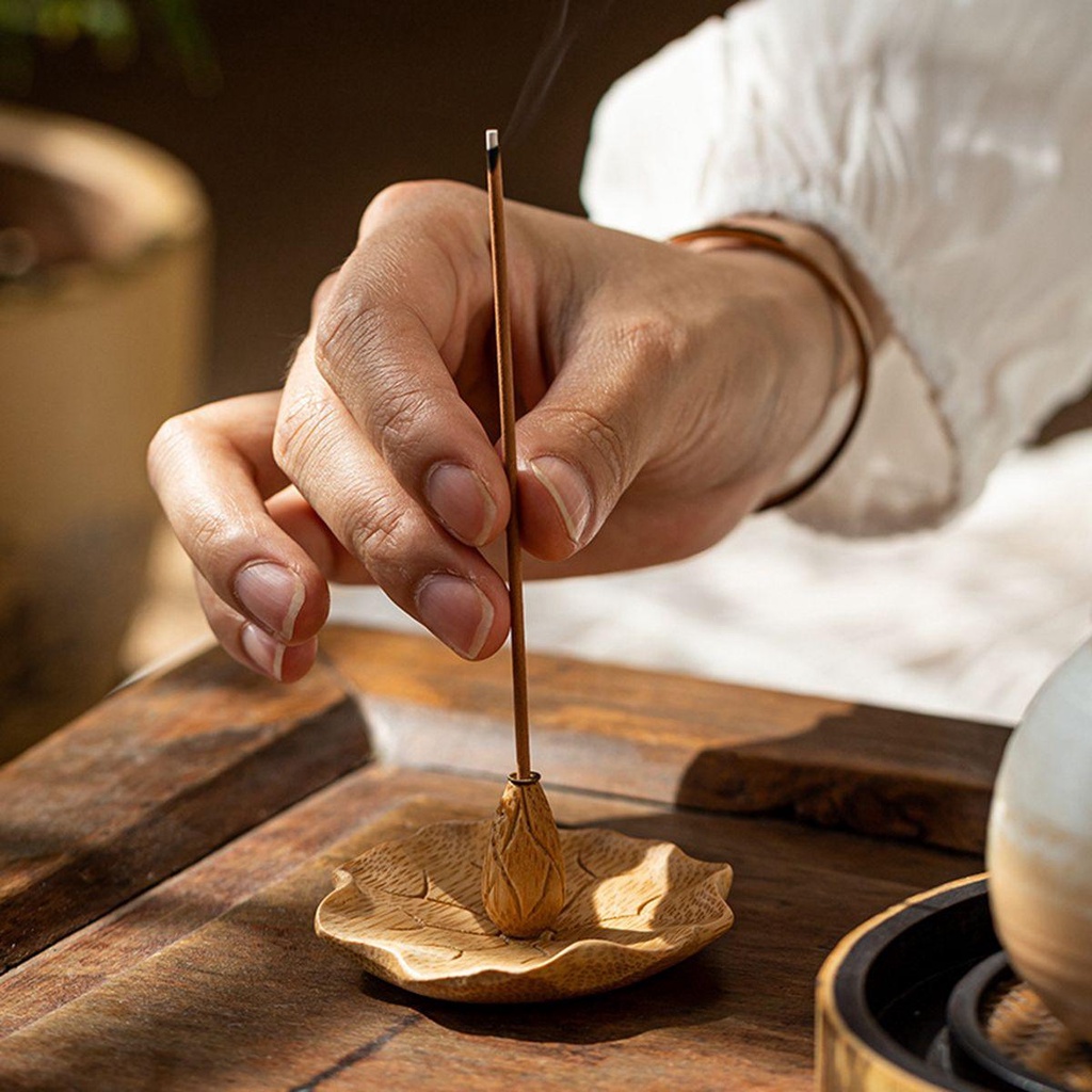 Giá Đỡ Nhang Trầm Hương Bằng Tre Tự Nhiên Thân Thiện Với Môi Trường