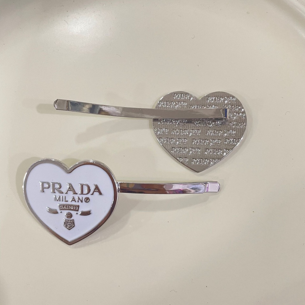 Kẹp Tóc Kim Loại Hình Trái Tim Ngôi Sao Phong Cách Retro