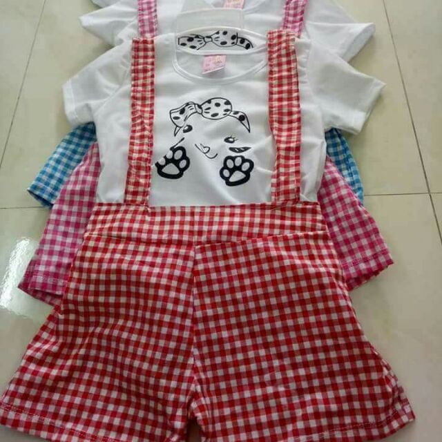 Set yếm bé gái