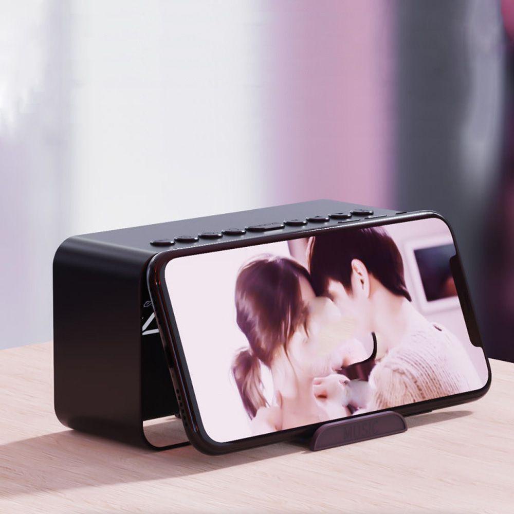 CONOPERY Đồng Hồ LED Kỹ Thuật Số Để Bàn Đa Chức Năng Có Bluetooth / Đài FM Trang Trí Nhà Ở / Văn