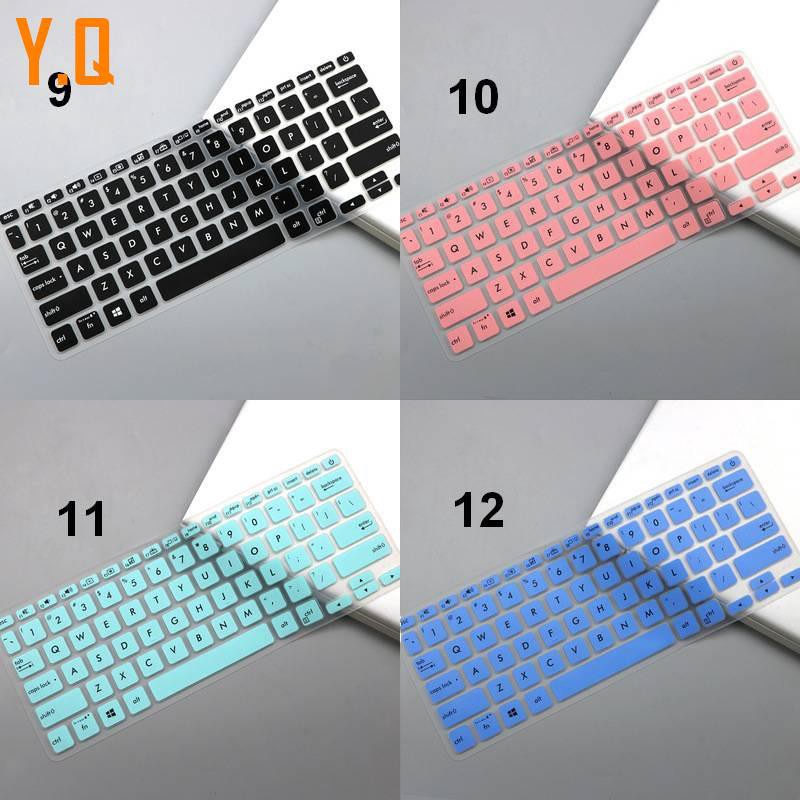 X415EA Tấm lót bảo vệ bàn phím bằng silicon cho laptop Asus Vivobook S14 409 415 14 Inch