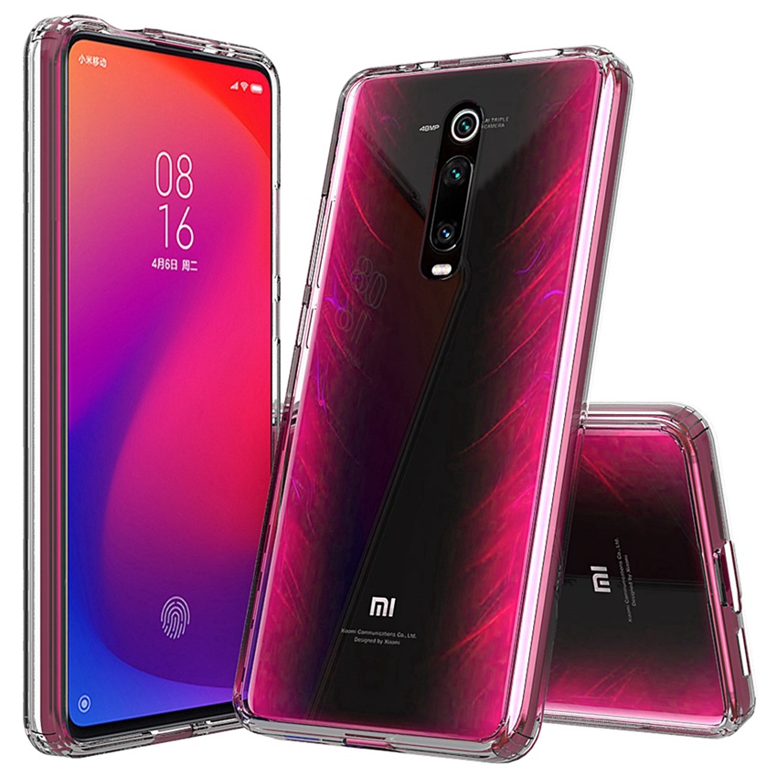 Ốp lưng nhựa trong bảo vệ hai mặt cho điện thoại Xiaomi Redmi K20 K20Pro