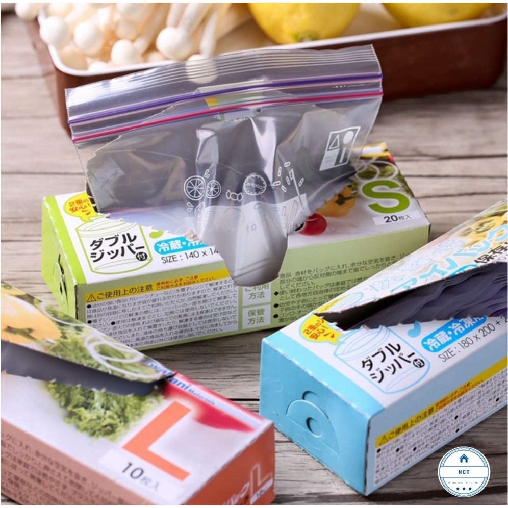 [VIDEO + ẢNH THẬT] Combo 3 Hộp túi Zip đựng thực phẩm Nhật Bản. Dùng được trong lò vi sóng | BigBuy360 - bigbuy360.vn