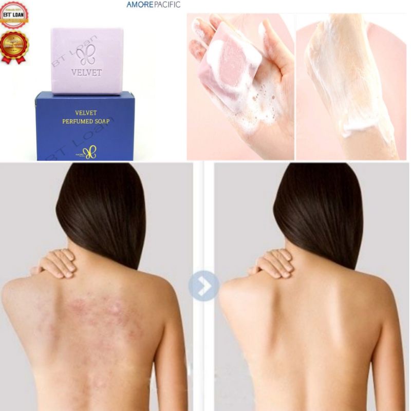 Xà phòng tắm hương nước hoa làm sáng da chống lão hóa cải thiện các vấn đề về da Body amorepacific