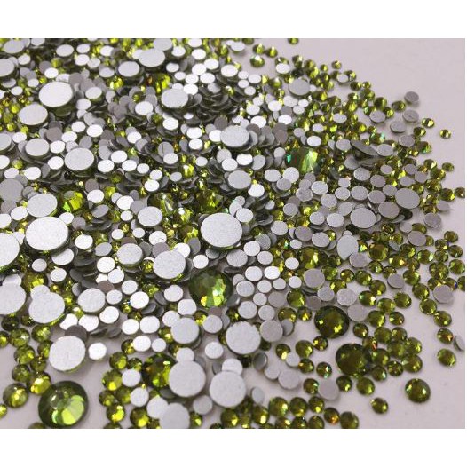 1440v đá mix size loại ĐẸP Màu số 8 xanh cốm