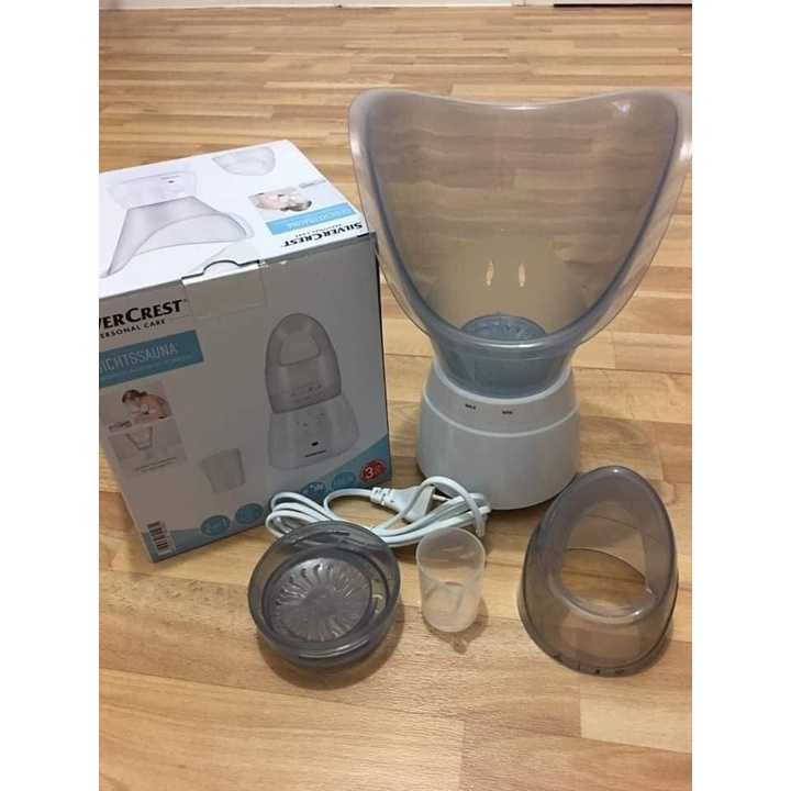 Máy xông hơi mặt Medisana và SilverCrest Hàng CHUẨN Đức - Nguồn hàng Đức
