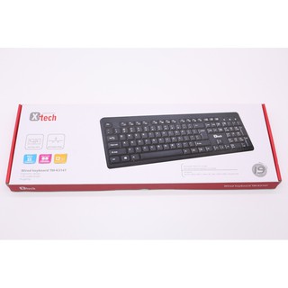 Bàn phím có dây X-Tech K3147
