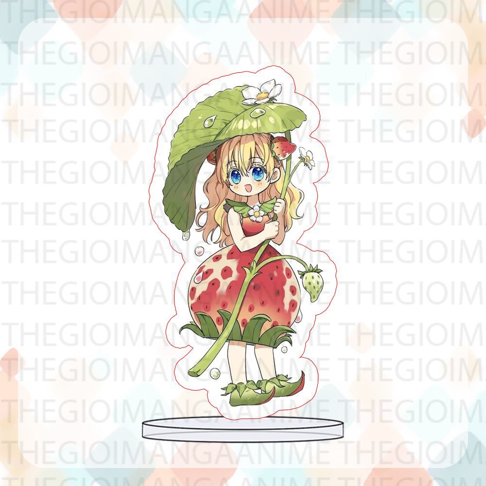 Standee Một ngày nọ tôi bỗng trở thành nàng công chúa manhwa anime mica chibi trang trí trưng bày mô hình