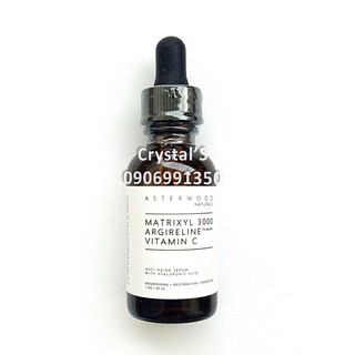 Serum hỗn hợp Vitamin C matrixyl 3000 và argireline Asterwood Naturals