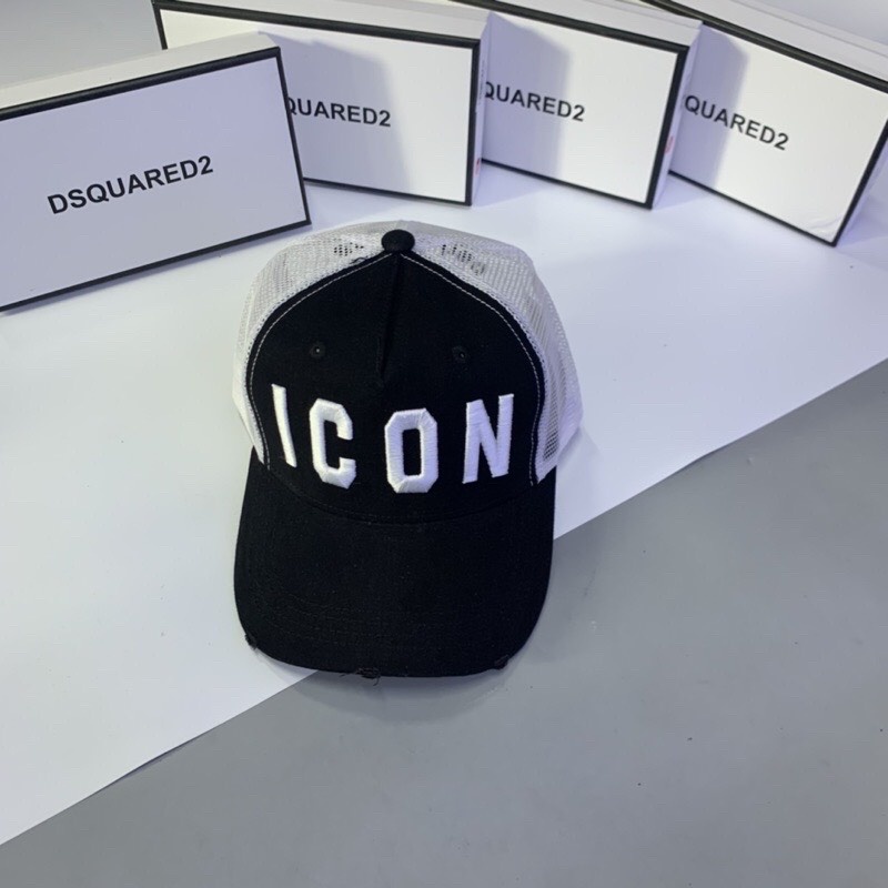 [VIDEO + ẢNH THẬT] ⚡ Mũ Lưỡi Trai Nam Chữ Nổi Gáy Lưới - Nón Lưỡi Trai DSQ - ICON Cao Cấp - Có Tặng Kèm Hộp