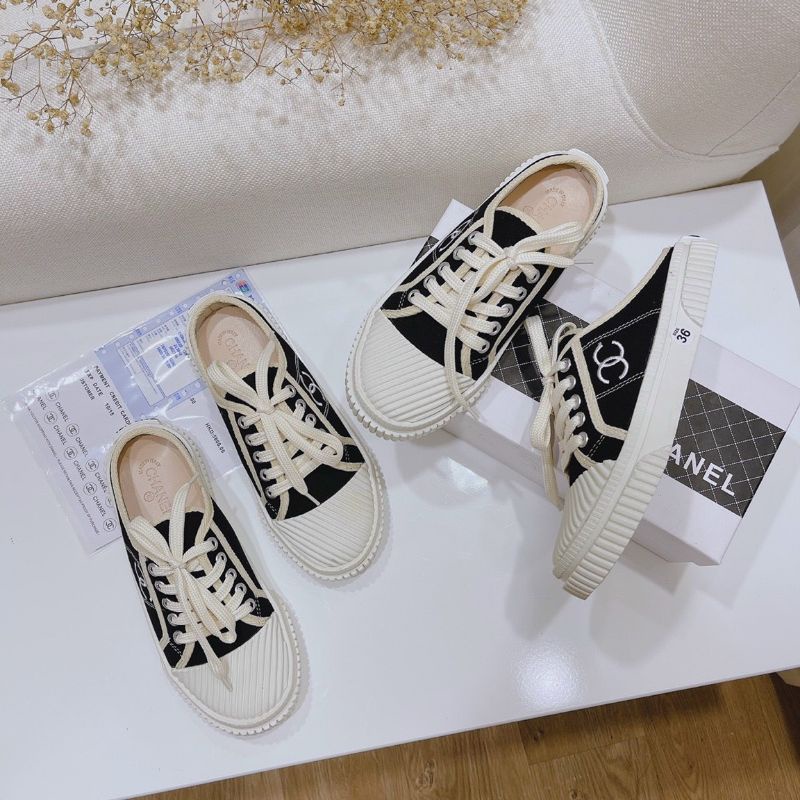 Sục Chanel Mẫu Mới Siêu Nhẹ Độn Đế 2cm[Ảnh+Video Thật]