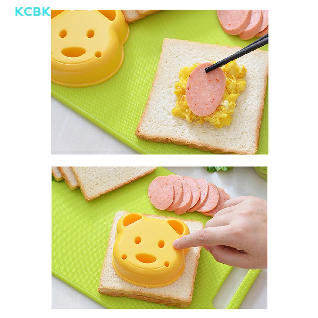 1 Khuôn Làm Cơm Nắm Hình Gấu Dễ Thương