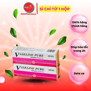  LỐC 10 TUÝP Kem Dưỡng Ẩm VASELINE Pure OPC Hương Dâu Ngừa Nứt Môi Nứt Da Bàn Chân Bàn Tay 10g -Maxpharmacy 