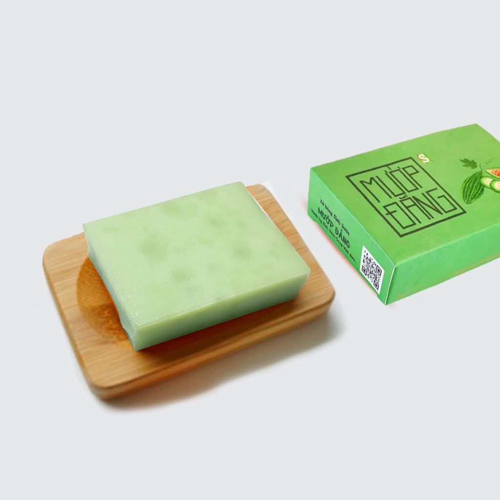 Xà Bông Mướp Đắng Sinh Dược Dùng Cho Da Mụn, Mụn Lưng, Giảm Mẩn Ngứa 100gr | BigBuy360 - bigbuy360.vn