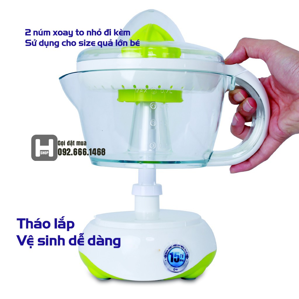 MÁY VẮT CAM DÙNG ĐIỆN TỰ ĐỘNG SOKANY NHẬT BẢN BẢO HÀNH 12 THÁNG